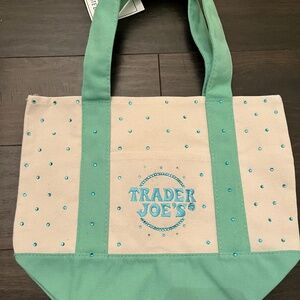 Trader Joe’s pastel mini tote bag
